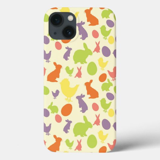 Illustratie van de Paasachtergrond Case-Mate iPhone Case (Achterkant)