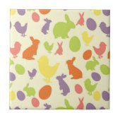 Illustratie van de Paasachtergrond Tegeltje (Voorkant)