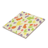 Illustratie van de Paasachtergrond Tegeltje (Zijkant)