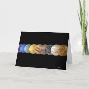 Illustratie van de Planeten in Groepering Kaart