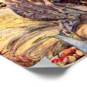 Illustratie van de  pomelstilhuid poster (Hoek)