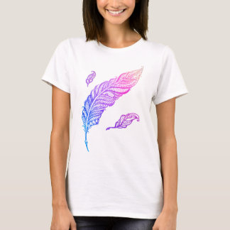 Illustratie van de rand van de rand van Edgy & Chi T-shirt