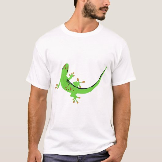 Illustratie van de Reparatie van de hagedis Gecko T-shirt (Voorkant)