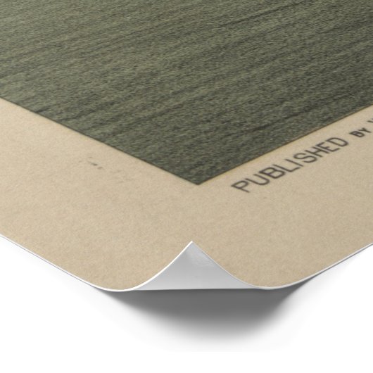 illustratie van de scheppende atleten (1879) poster (Hoek)