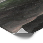 Illustratie van de  Schooner-Zeilboot (1887) Poster (Hoek)