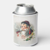 Illustratie van de  Sigarette Santa Claus Blikjeskoeler (Blikje Voorkant)