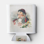 Illustratie van de  Sigarette Santa Claus Blikjeskoeler (Achterkant)