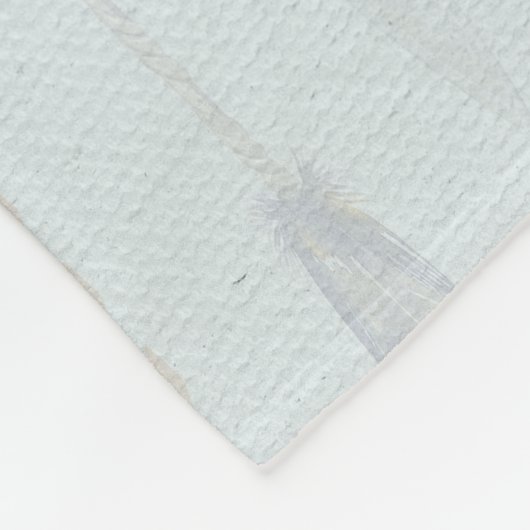 Illustratie van de skeletonstier fleece deken (Hoek)