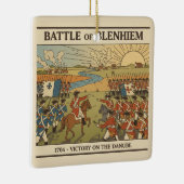 Illustratie van de Slag bij Blenheim Keramisch Ornament (Rechts)
