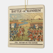 Illustratie van de Slag bij Blenheim Keramisch Ornament (Links)