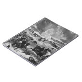 Illustratie van de slag om Gettysburg Notitieboek (Linkerzijde)