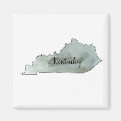 Illustratie van de Staat Kentucky Magnet (Voorkant)