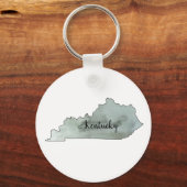Illustratie van de staat Kentucky Sleutelhanger (Voorkant)
