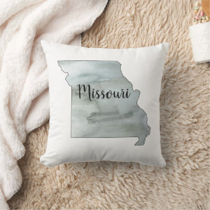 Illustratie van de staat Missouri Kussen