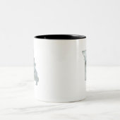 Illustratie van de staat Missouri Tweekleurige Koffiemok (Center)