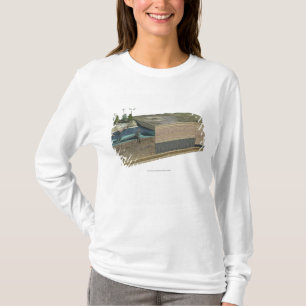 Illustratie van de steenkoolvorming t-shirt