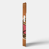 Illustratie van de taart in retro-stijl Case-Mate iPhone case (Achterkant / Rechts)