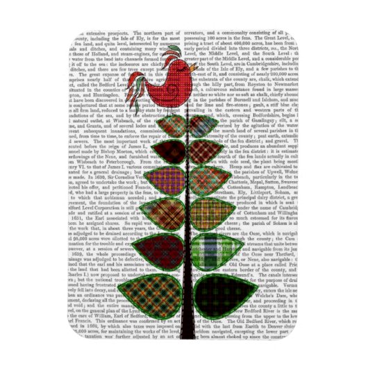 Illustratie van de Tartanboom Magneet (Verticaal)