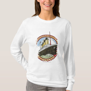 Illustratie van de Titanic T-shirt