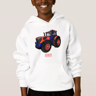 Illustratie van de tractorcartoon