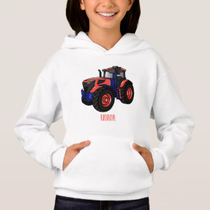Illustratie van de tractorcartoon