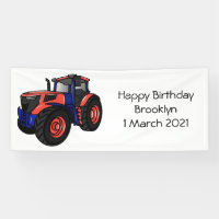 Illustratie van de tractorcartoon