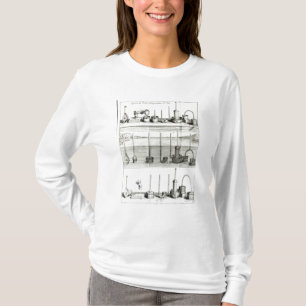 Illustratie van de "Traite de la Pesanteur de T-shirt