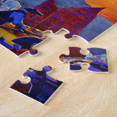 illustratie van de Transpacific Travel Art Legpuzzel (Zijkant)