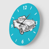 Illustratie van de triomf TR4-sportauto Grote Klok (Hoek)