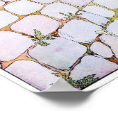 Illustratie van de Vintage van de pompoen Poster (Hoek)