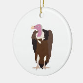 Illustratie van de vogelstand van de wijnbouw keramisch ornament (Links)