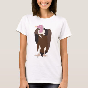 Illustratie van de vogelstand van de wijnbouw t-shirt
