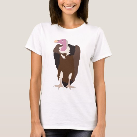 Illustratie van de vogelstand van de wijnbouw t-shirt (Voorkant)
