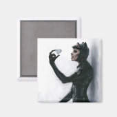 Illustratie van de vrouw magneet (Voorkant / Achterkant)