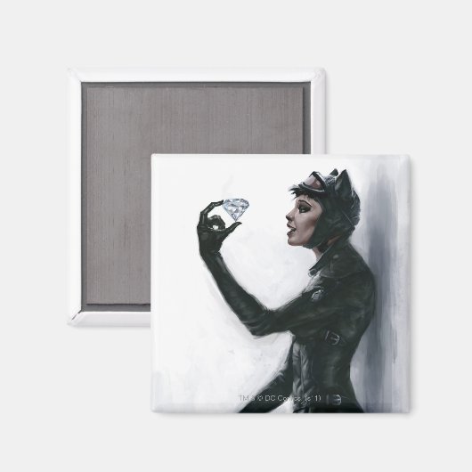 Illustratie van de vrouw magneet (Voorkant / Achterkant)