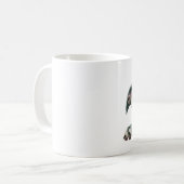 Illustratie van de Waterverf Sweet Pit Bull Dog Koffiemok (Voorkant links)