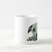 Illustratie van de Waterverf Sweet Pit Bull Dog Koffiemok (Center)