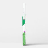 illustratie van de waterverf van de groene-inkt-wo Case-Mate iPhone case (Achterkant / Links)