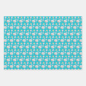 Illustratie van de Waterverf van de paaskoeienbund Inpakpapier Vel (Voorkant)