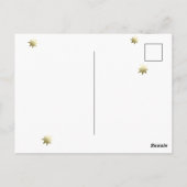 Illustratie van de winter van de winter van de win briefkaart (Achterkant)