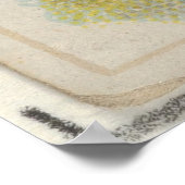 Illustratie van de  Witte Staarder (1888) Poster (Hoek)