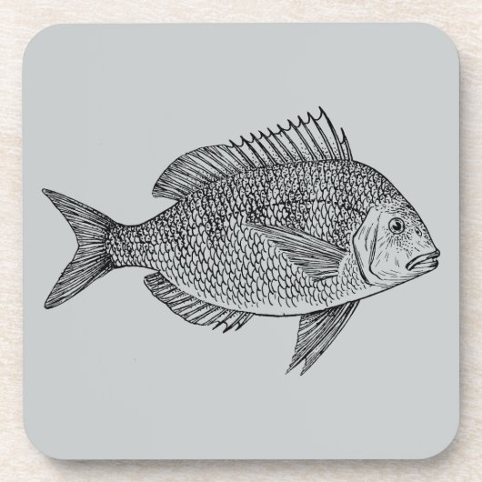  illustratie van de zeescheepvaart bier onderzetter (Voorkant)