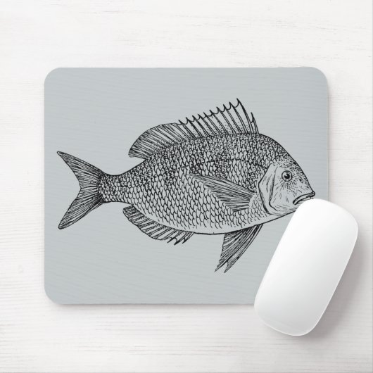  illustratie van de zeescheepvaart muismat (Met muis)