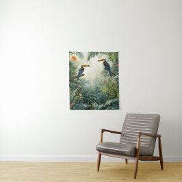 Illustratie van dieren in het wild Gepersonaliseer Wandkleed