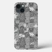 illustratie van doedels Case-Mate iPhone case (Achterkant)