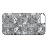 illustratie van doedels Case-Mate iPhone case (Achterkant (Horizontaal))