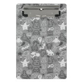 illustratie van doedels mini klembord (Voorkant)