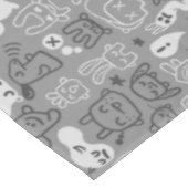 illustratie van doedels tafelkleed (Gekanteld)