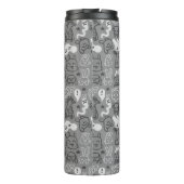 illustratie van doedels thermosbeker (Achterkant)