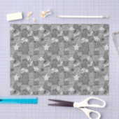 illustratie van doedels tissuepapier (Craft)